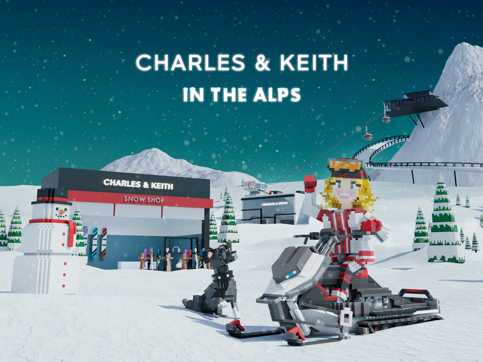 CHARLES & KEITH IN THE ALPS